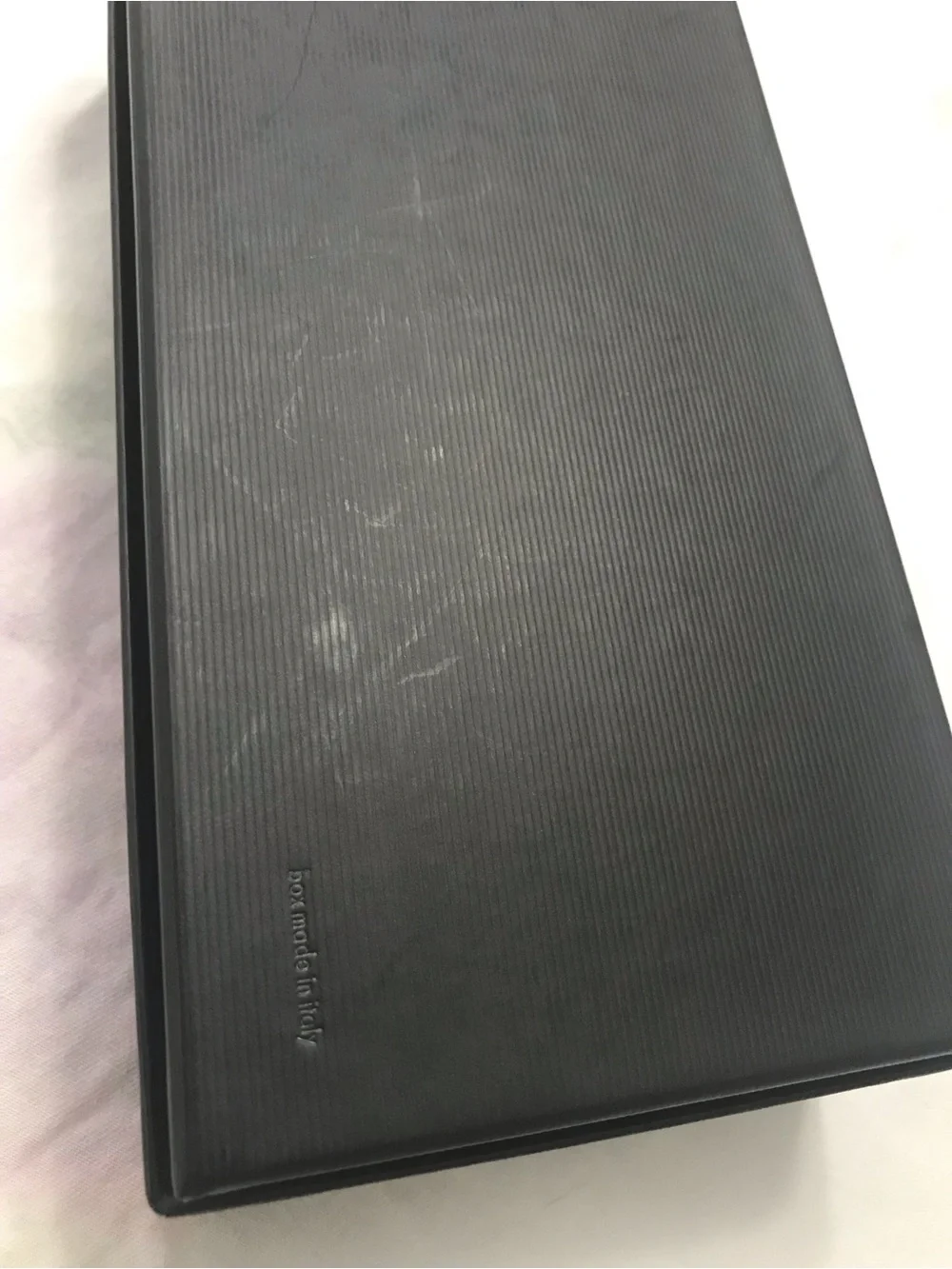 Gucci Empty Box for Gifts White and Black 9”x4.5”x2.5”